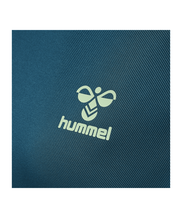 Hummel Action Half Zip Sweatshirt Damen Blau F7059 - blau