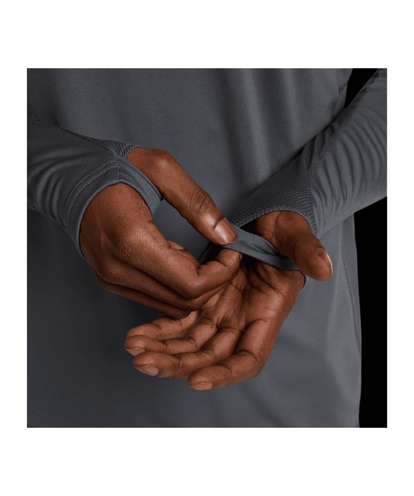 Nike Academy HalfZip Sweatshirt Grau F069 - grau