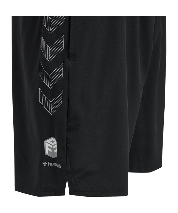 Hummel Move Grid Woven Short Schwarz F2001 - schwarz