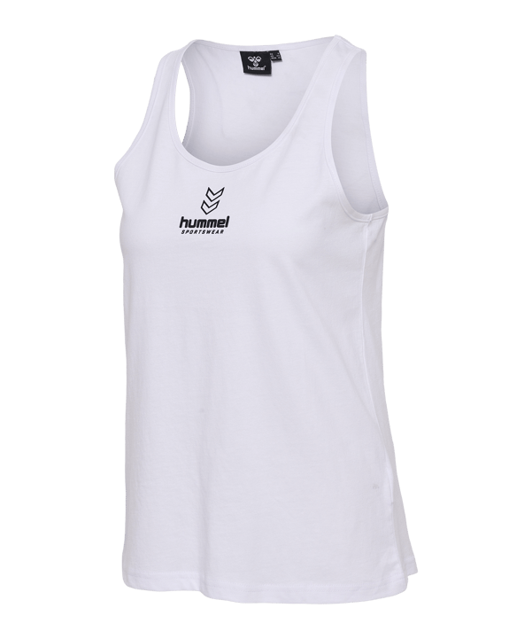 Hummel Lgc Val Tanktop Damen Weiss F9001 - grau
