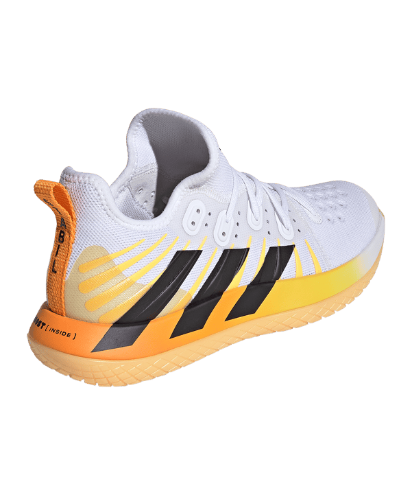 adidas Stabil Next Gen Weiss Schwarz Orange - weiss