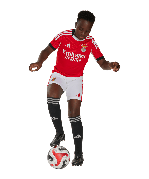 adidas Benfica Lissabon Trikot Home 2025/2026 Kids Rot - rot