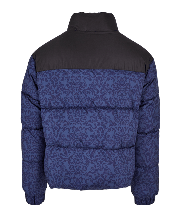 Urban Classic AOP Retro Puffer Jacke Blau - blau