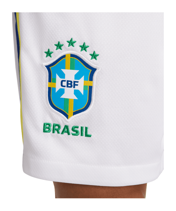 Nike Brasilien Short Away 2024 Copa America 2024 Weiss F100 - weiss