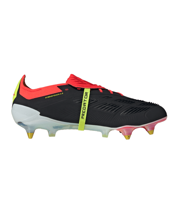 adidas Predator Elite FT SG Solar Energy Schwarz Weiss Rot - schwarz