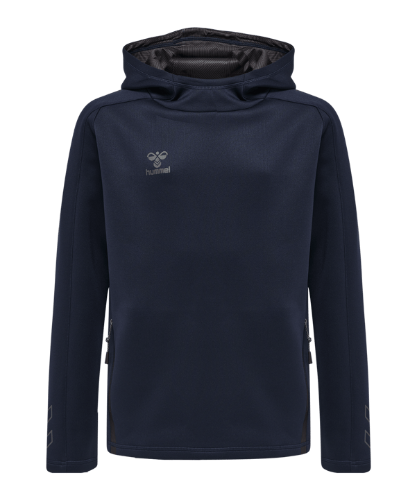 Hummel hmlCIMA XK Hoody Kids Blau F7026 - blau