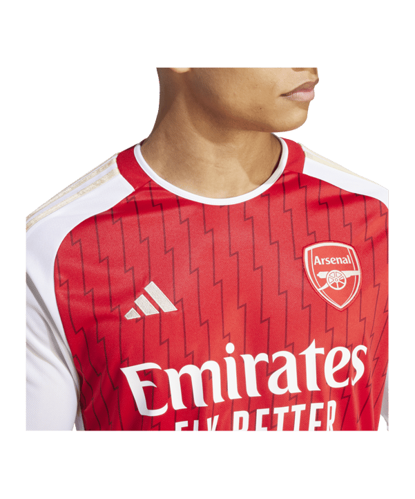 adidas FC Arsenal London langarm Trikot Home 2023/2024 Rot Weis - rot