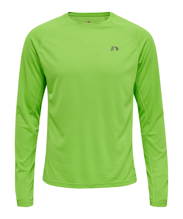 Newline Core Shirt langarm Running Grün F6402 - gruen