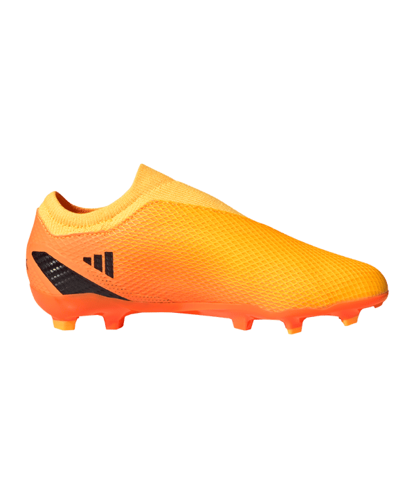 adidas X Speedportal.3 LL FG Heatspawn Kids Orange Gold Schwarz - gold