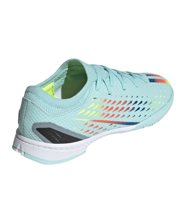 adidas X Speedportal.3 IN Al Rihla Kids Türkis Blau - blau