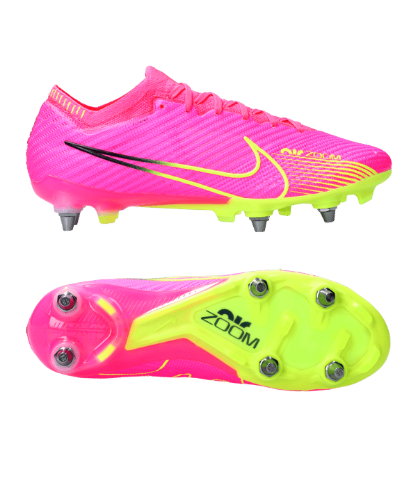 Nike Air Zoom Mercurial Vapor XV Elite SG-Pro Luminous Pro-Player-Edition Pink Gelb F605 - pink