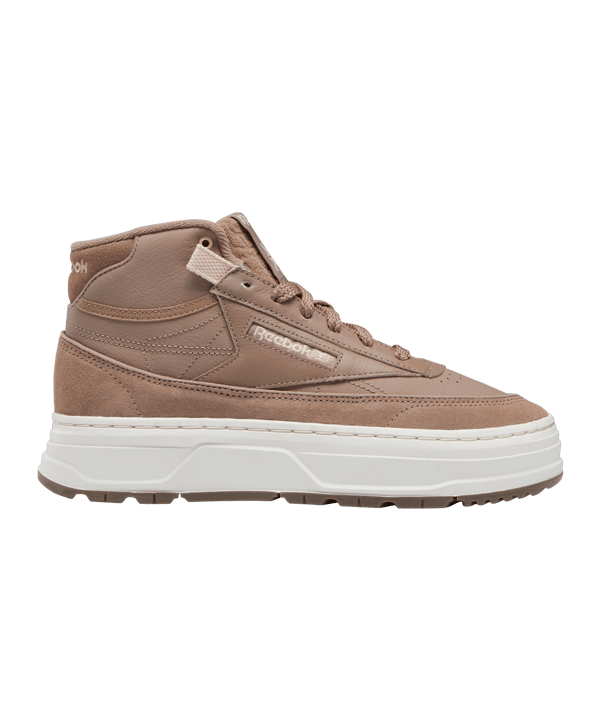 Reebok Club C Geo Mid Damen Beige - lila