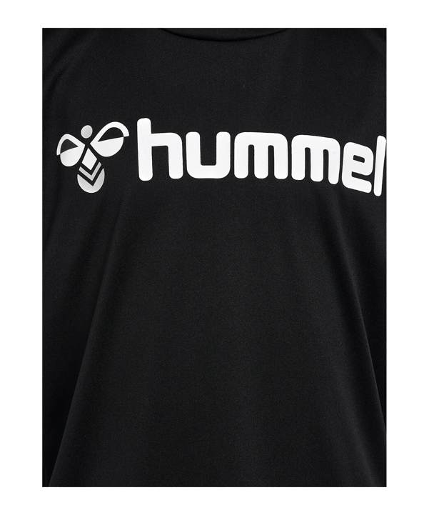 Hummel Logo Trikot Kids Schwarz F2001 - schwarz