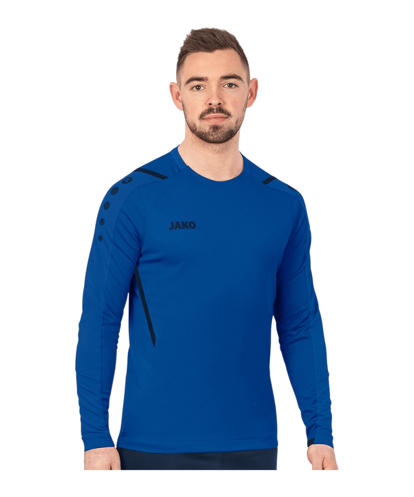 JAKO Sweatshirt Blauw K403 - blauw