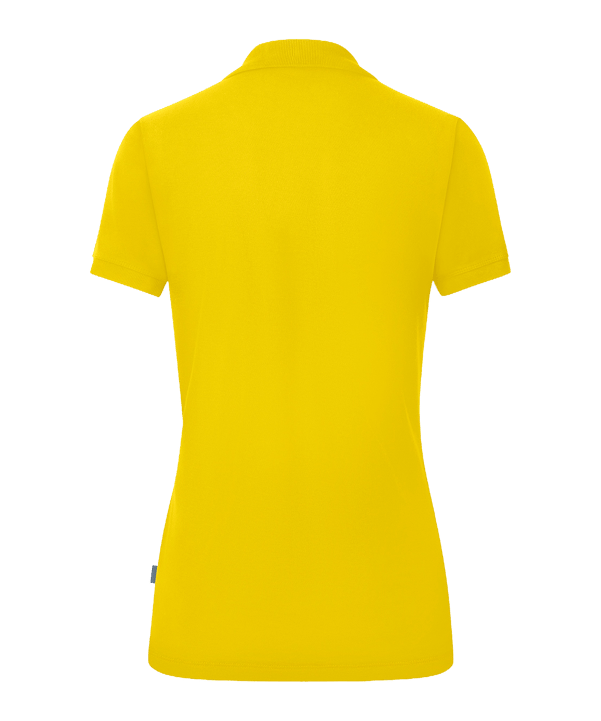 JAKO Organic Polo Shirt Damen Gelb F300 - gelb