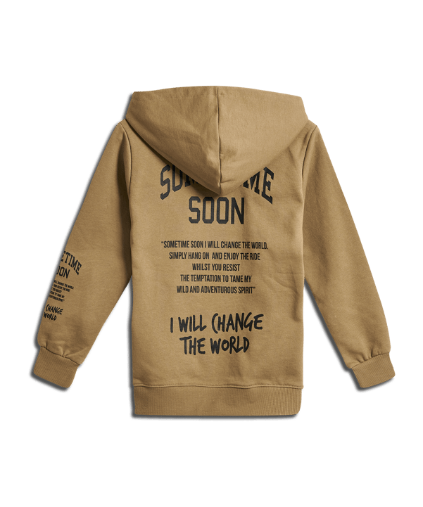 Hummel Stmdimas Hoody Kids Braun F8075 - braun