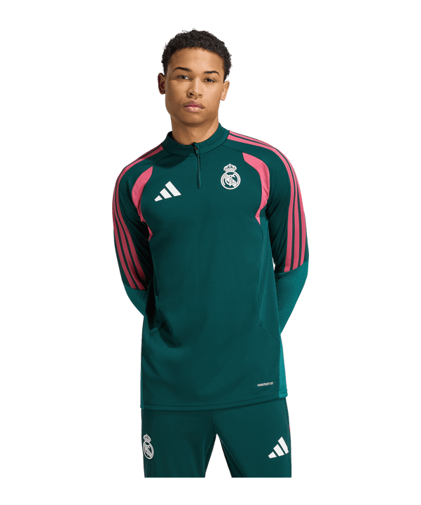 adidas Real Madrid Tiro26 Competition Felpa Verde - verde
