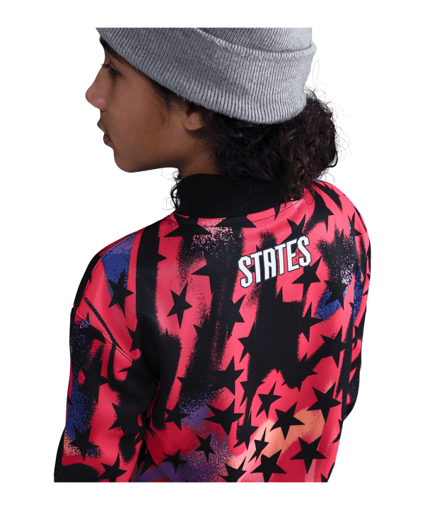 Nike USSF USA Torwarttrikot Langarm Hollywood Kids Schwarz F010 - schwarz
