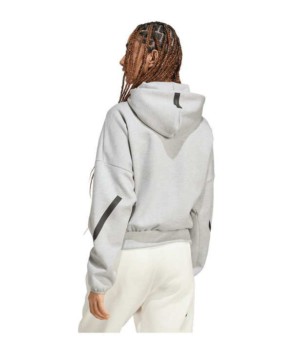 adidas Z.N.E. Jacke Damen Grau - grau