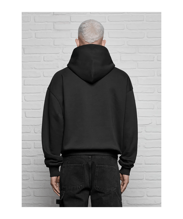 Burocs Basic Oversized Hoody Schwarz - schwarz