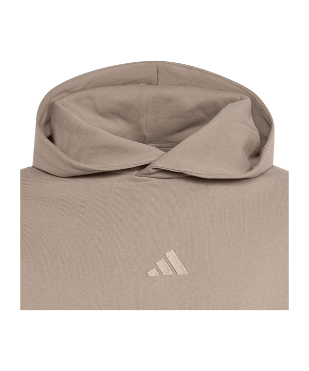 adidas Kit Small Logo Sweatshirt à capuche Marron - brun