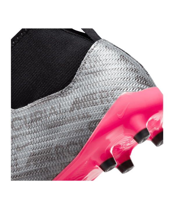 Nike Jr Air Zoom Mercurial Superfly IX Pro FG XXV Kids Silber Pink F060 - silber