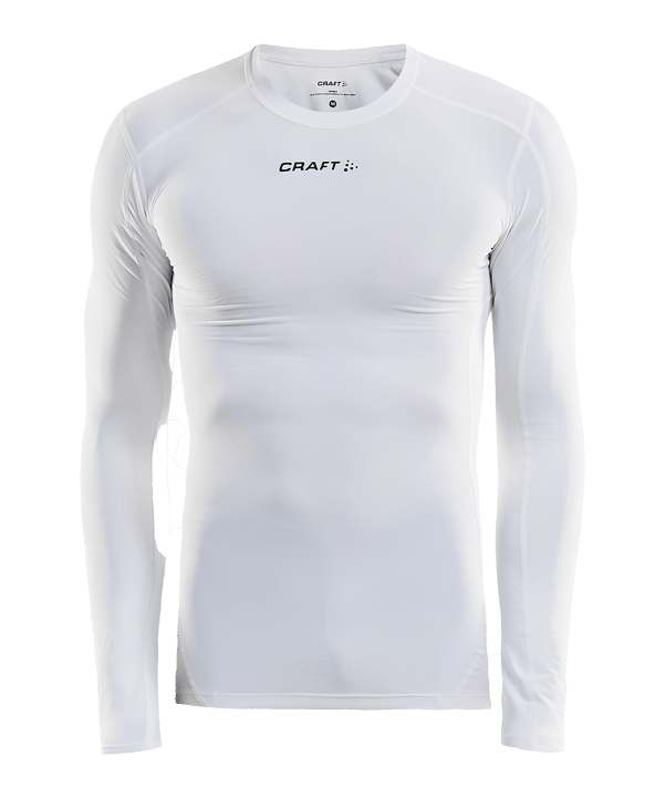 Craft Pro Control Compression Langarmshirt F900 - weiss