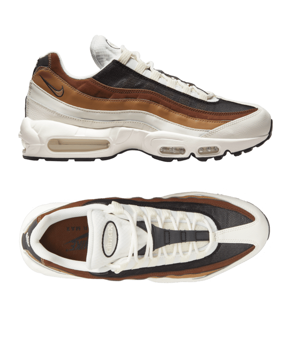 Nike Air Max 95 Beige Schwarz F100 - beige