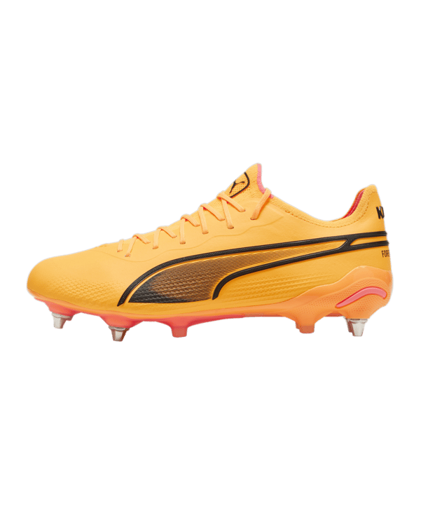 PUMA KING Ultimate MxSG The Forever Faster Orange Schwarz F04 - orange