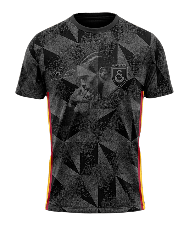 Galatasaray Istanbul Leroy Sane T-Shirt Kids Schwarz - schwarz