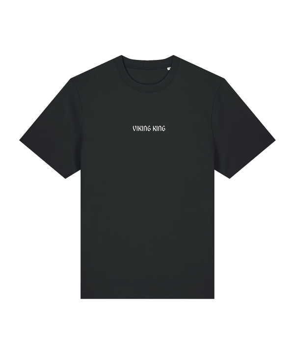 11teamsports Norwegen "VIKING KING" T-Shirt WM 2026 Schwarz - schwarz