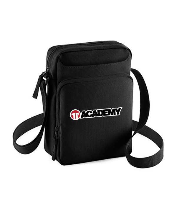 11ts Academy Crossbodybag Lettering Schwarz - schwarz
