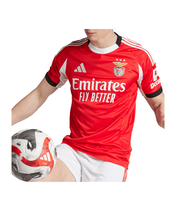adidas Benfica Lissabon Trikot Home 2025/2026 Rot - rot