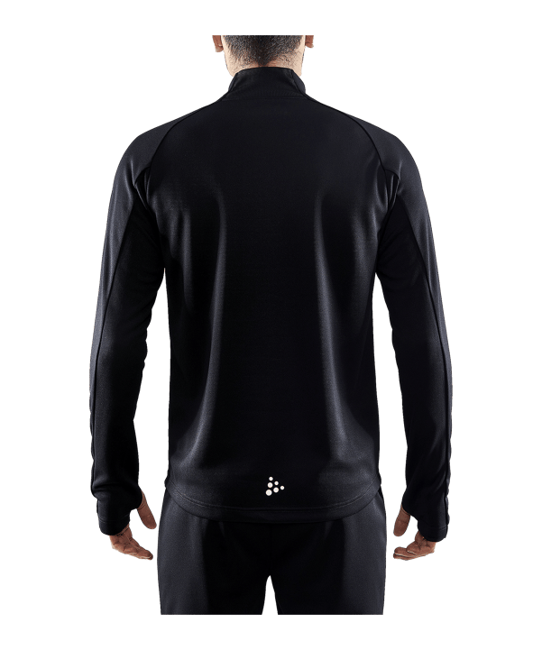 Craft Evolve Halfzip Sweatshirt Schwarz F999 - schwarz