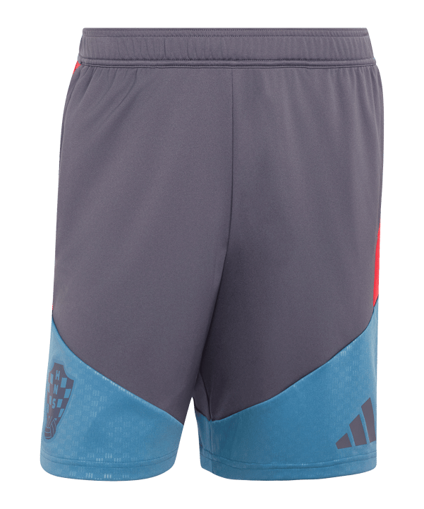 adidas Kroatien Tiro Short 2026 Grau - grau