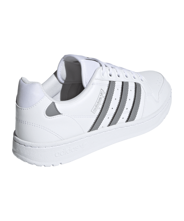 adidas Originals NY 90 Stripes Weiss Grau Schwarz - weiss