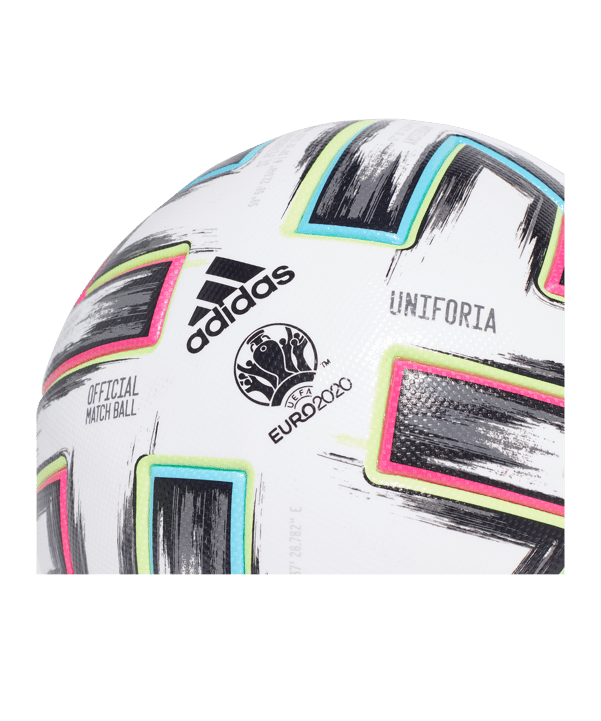 adidas PRO Uniforia EM 2020 Spielball Weiss - weiss
