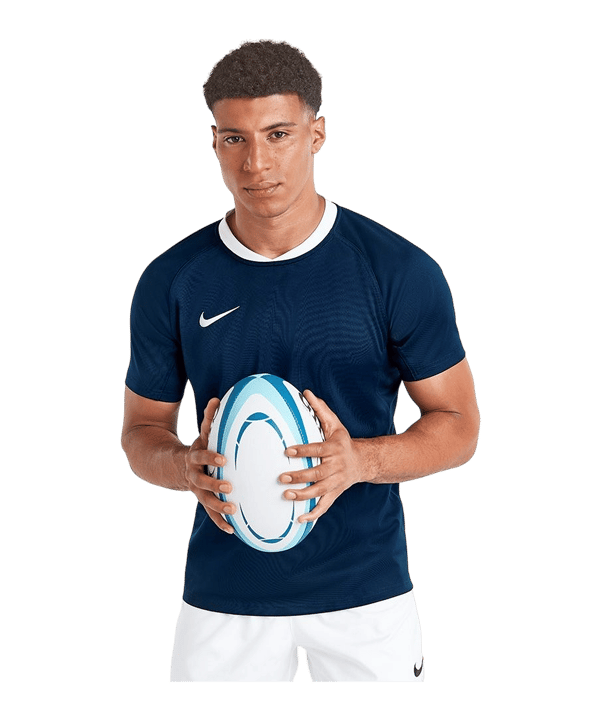 Nike Team Crew Razor Rugby Trikot Blau F451 - blau