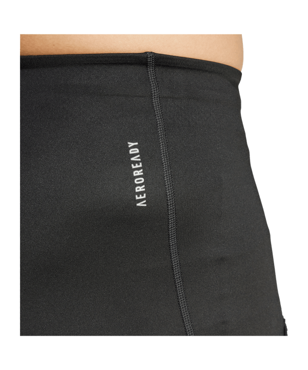 adidas Adizero Running Short Leggings Black - schwarz