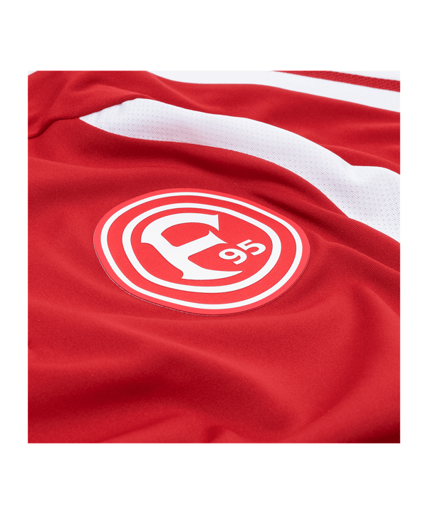 adidas Fortuna Düsseldorf Training Half Zip Top Rouge - rouge