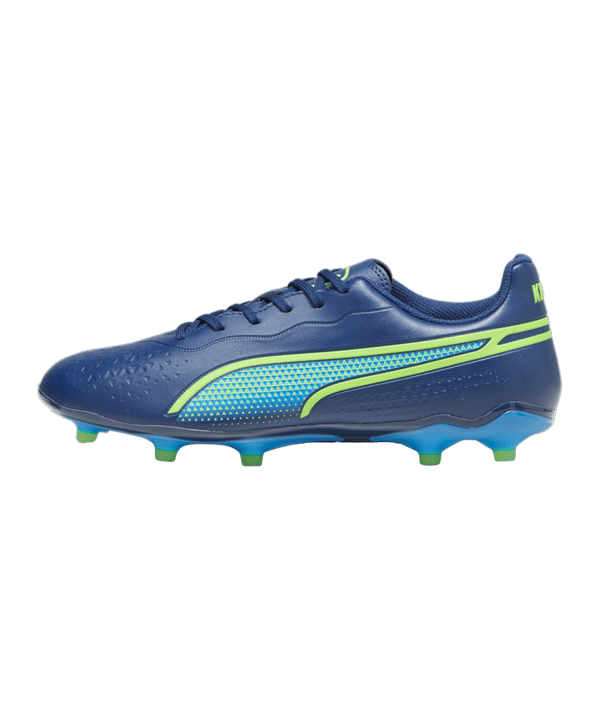 PUMA KING Match FG/AG Gear Up Blau Grün F02 - blau