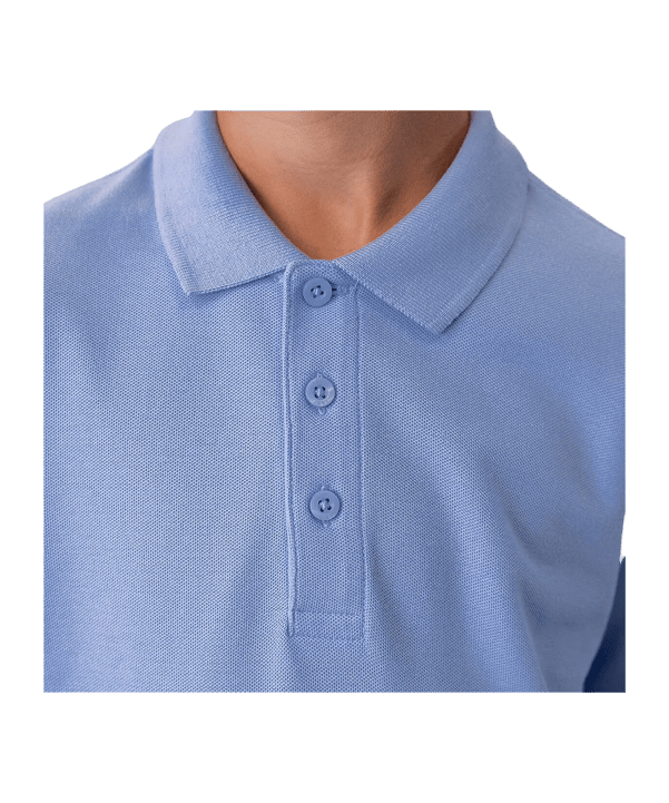 JAKO Organic Polo Shirt Kids Blau F460 - blau