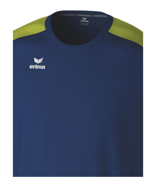 T-shirt bleu jaune enfant Erima Evo Star - bleu