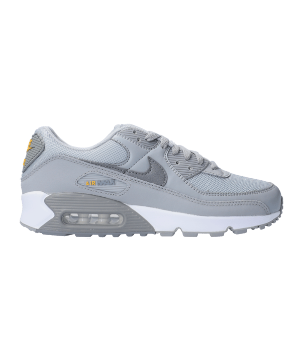 Nike Air Max 90 Grau Gelb F001 - grau