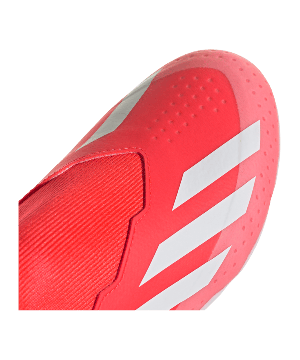 adidas X Crazyfast League LL FG Kids Energy Citrus Rot Weiss Gelb - rot