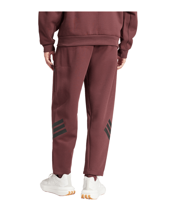 adidas Future Icons 3S Jogginghose Rot - rot