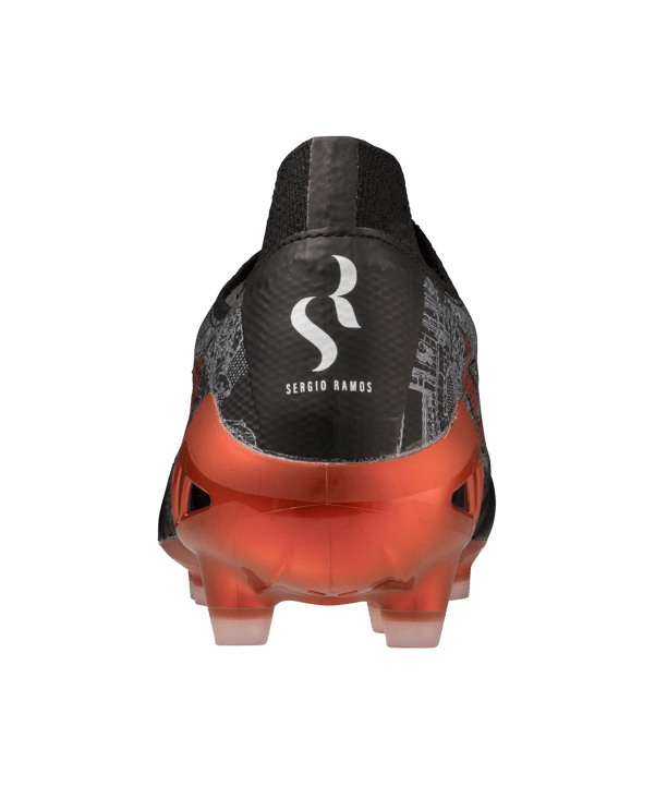 Mizuno Morelia Neo III FG Sergio Ramos 4 Schwarz Rot F04 - schwarz