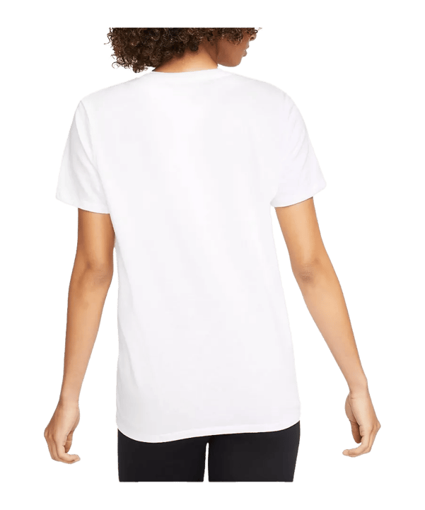 Nike Swoosh T-Shirt Weiss Schwarz F100 - weiss