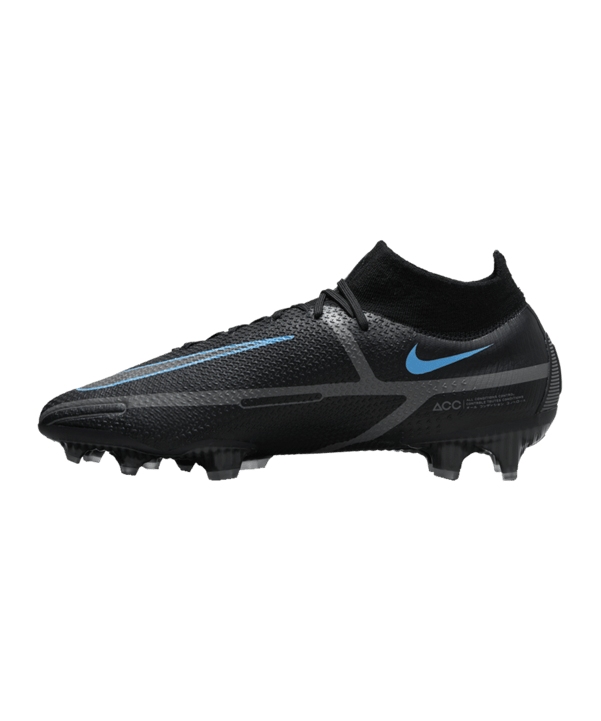 Nike Phantom GT2 Renew Elite DF FG Schwarz Grau F004 - schwarz