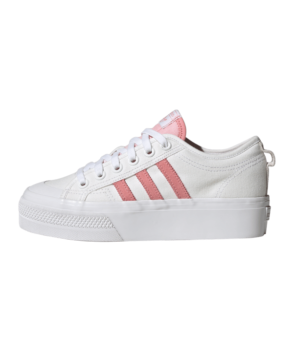 adidas Originals Nizza Platform Damen Weiss - weiss